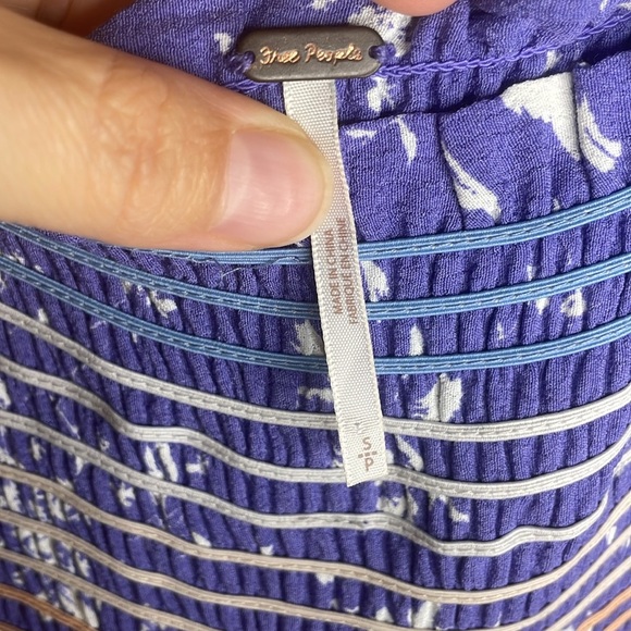 Free People Lilac Color My World Jumpsuit - Size: Small - Picture 6 of 8